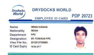 Drydocks I card