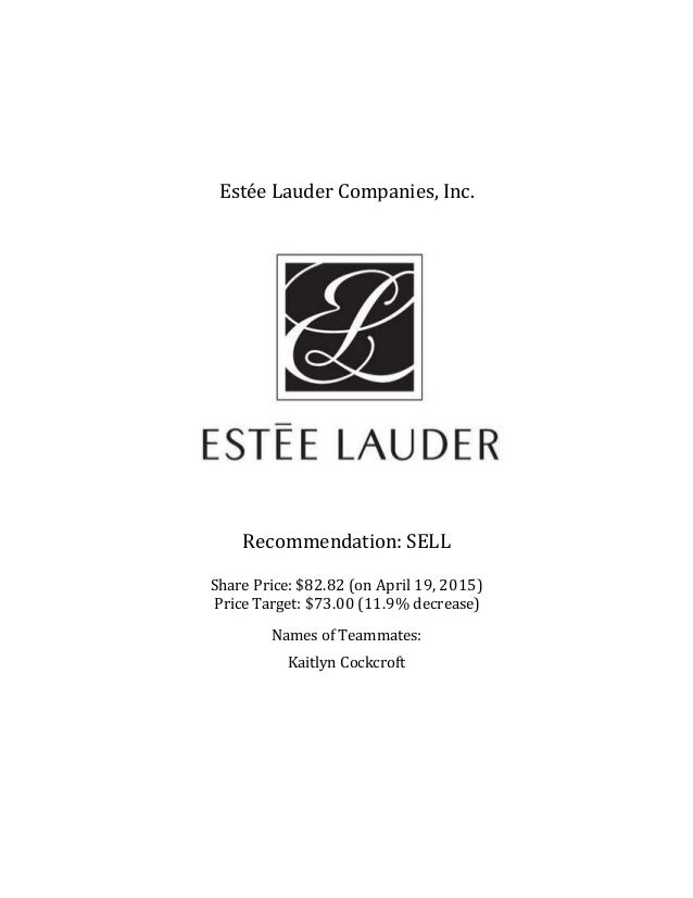 estee lauder strategic case study Delhi school of internet marketing- digital marketing blog in this case study you will find every the estée lauder companies bought a percentage of the m. estee lauder strategic case study Delhi school of internet marketing- digital marketing blog in this case study you will find every the estée lauder companies bought a percentage of the m.