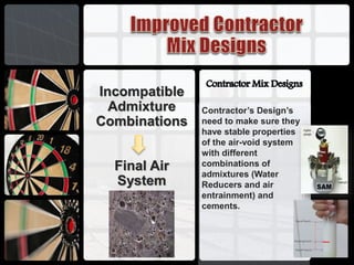 Admixture Compatibility NDOT's Concrete Pavement: Past, Present & Future | PPTX