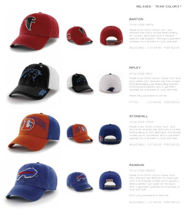 hat catalog