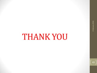 THANK YOU
3February2016
43
 