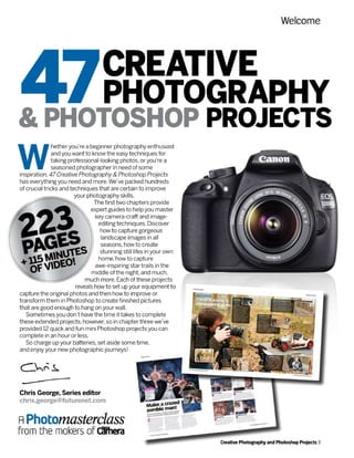 47 creative photography & photoshop projects | PDF