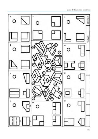 99
Unidad 3. Dibujo lineal geométrico
 