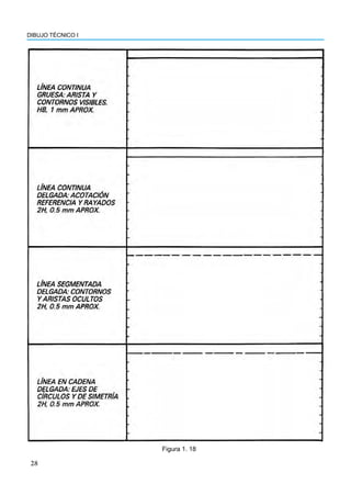 DIBUJO TÉCNICO I
28
Figura 1. 18
 