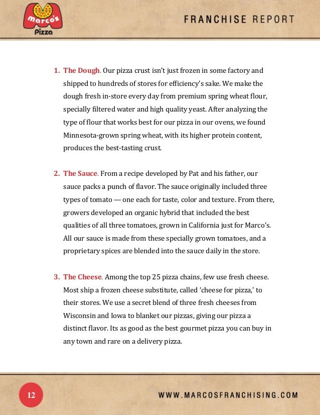 marcospizza franchise report marcospizza franchise report
