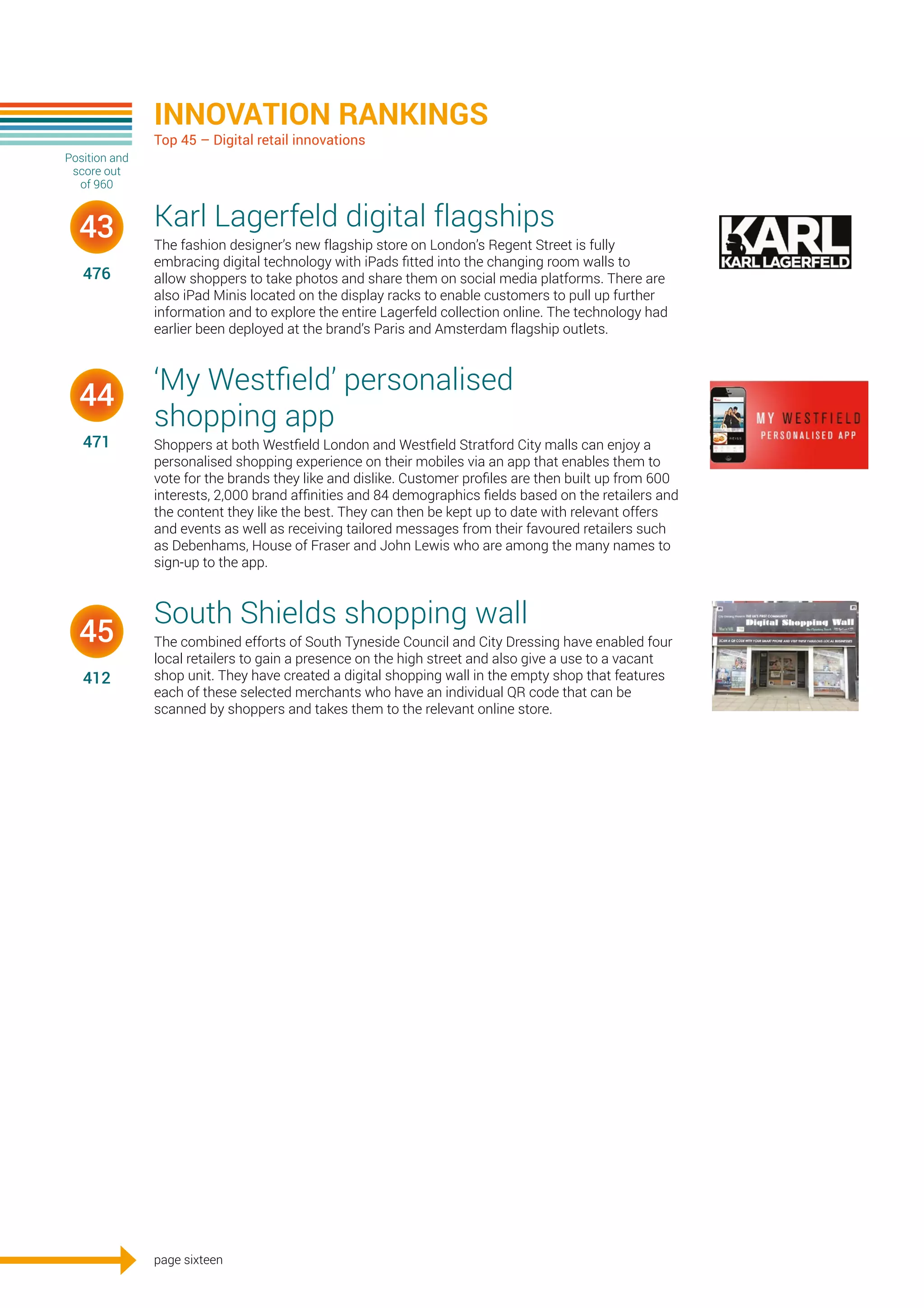 loyalty sponsors Digital Retail Innovation Report