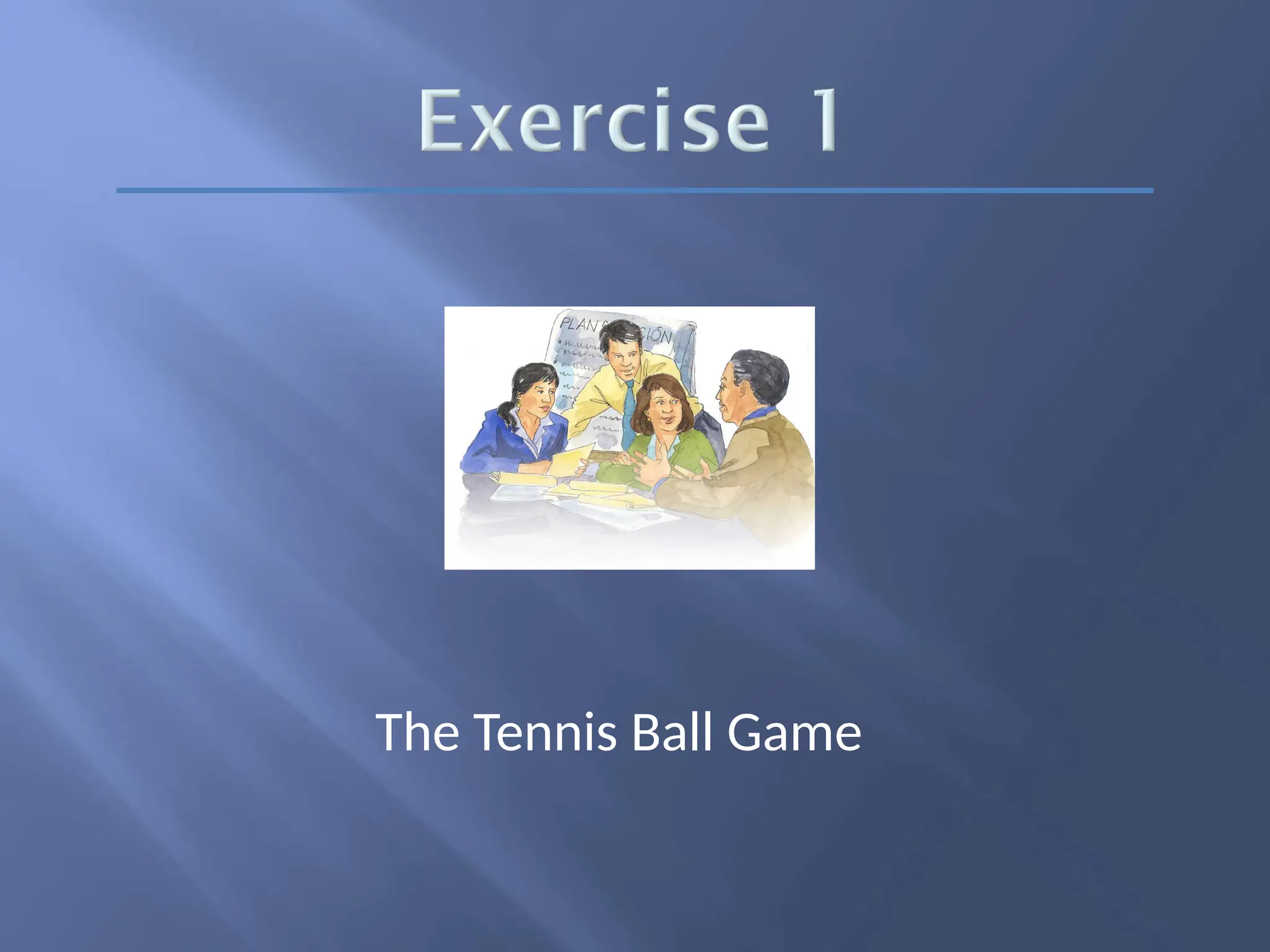 The Tennis Ball Game
 