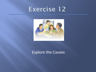 Explore the Causes
 