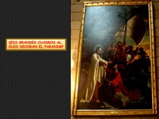 SEIS GRANDES CUADROS AL ÓLEO DECORAN ELPARANIMF