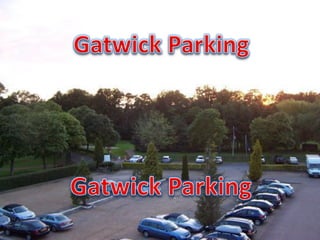 car parking at gatwick airport 