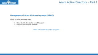 48. Azure Active Directory - Part 1 | PPTX