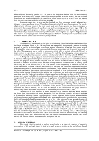 Autonomous system to control a mobile robot | PDF