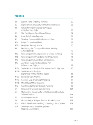 Comprehensive Guide to Structured Analytic Techniques for Intelligence ...
