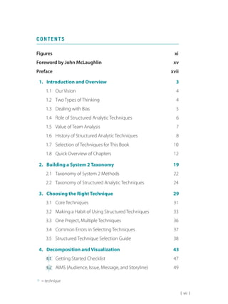 Comprehensive Guide to Structured Analytic Techniques for Intelligence ...