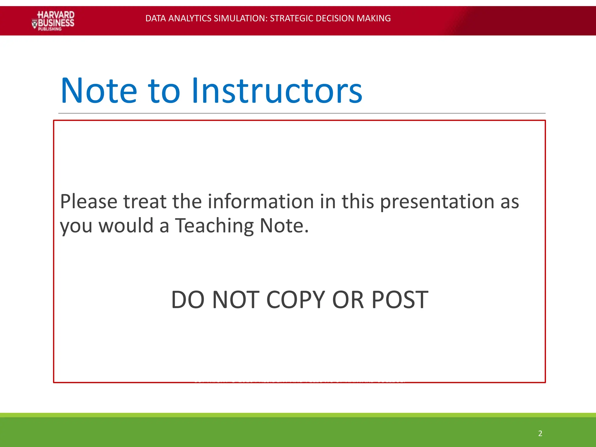 Data Analytics Simulation Strategic Decision Making data analytics simulationstrategic decision making | PPT