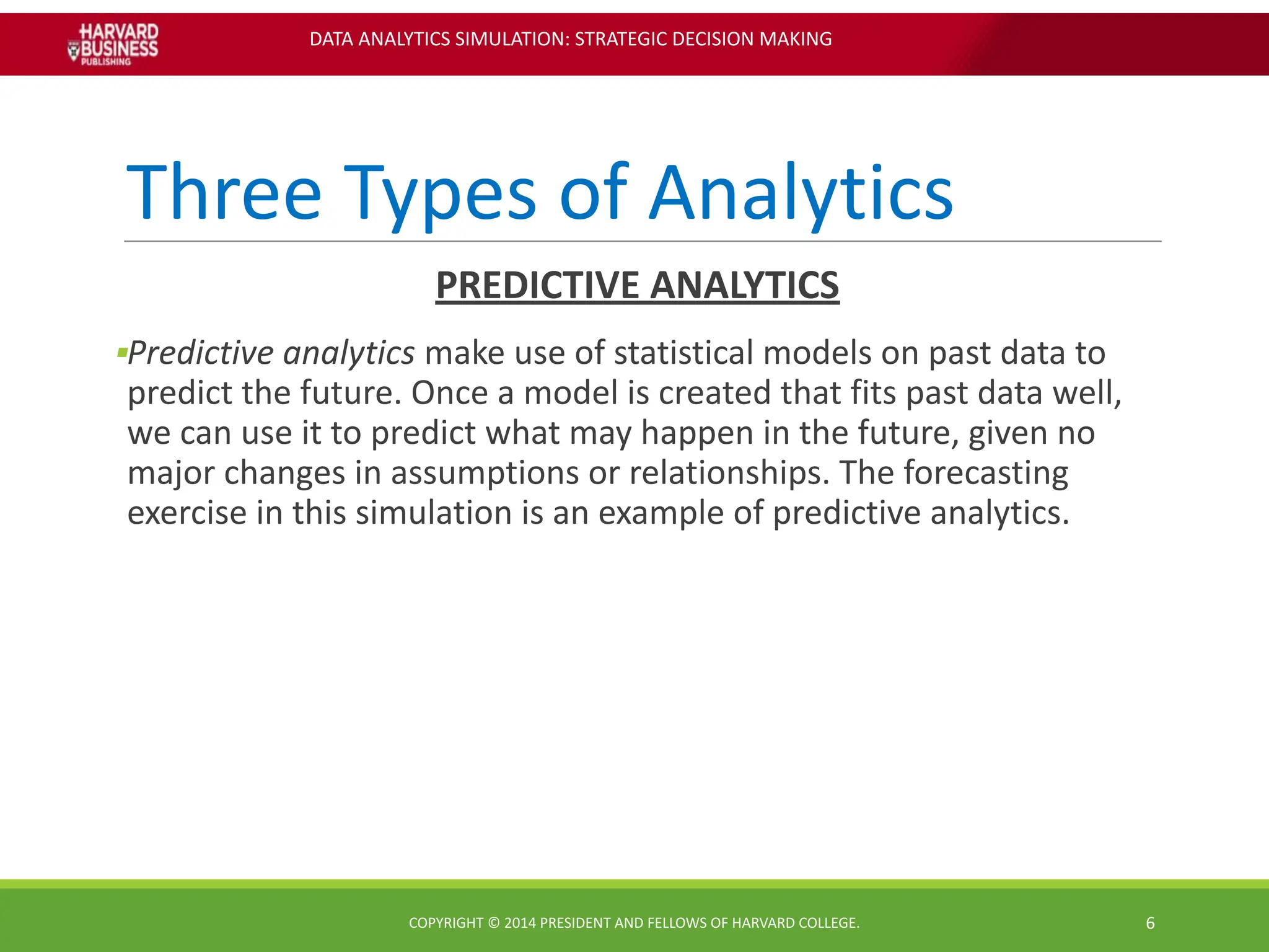 data analytics simulationstrategic decision making | PDF - Data Analytics Simulation Strategic Decision Making
