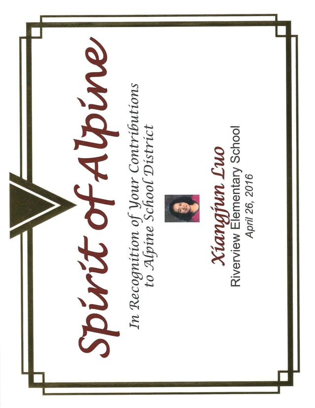 ASD Certificate