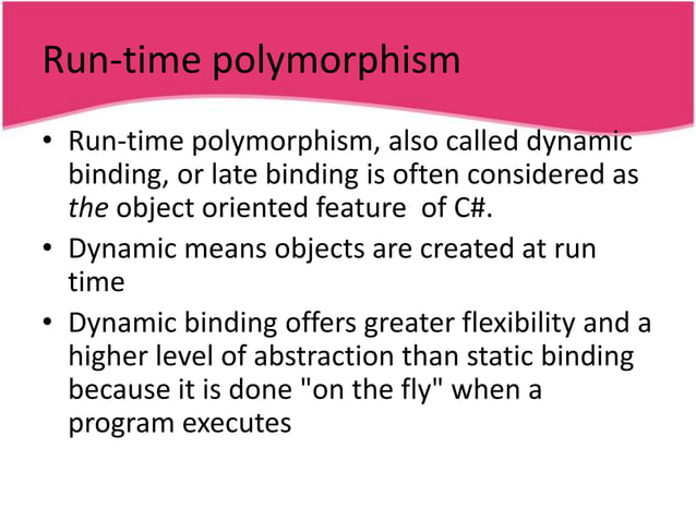 Polymorphism | PPTX