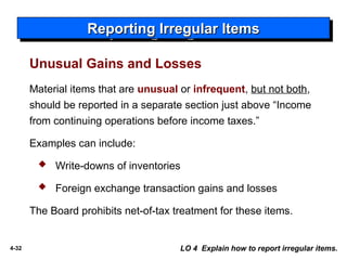 Irregular Report 482826899-ch04-ppt-Income-Statement-and-Related-Information-ppt.ppt
