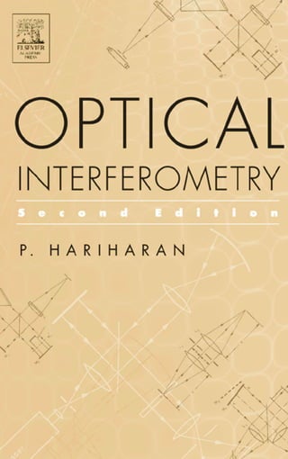 Optical interferometry 2nd Edition P. Hariharan | PDF