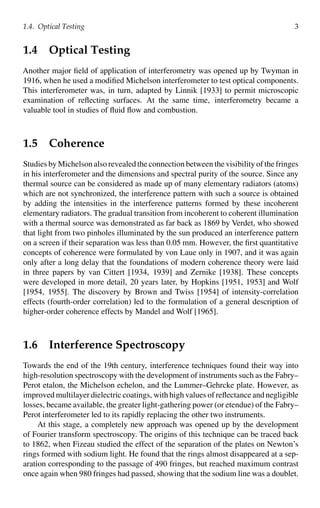 Optical interferometry 2nd Edition P. Hariharan | PDF