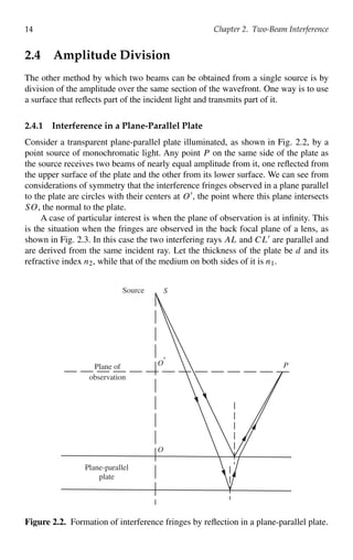Optical interferometry 2nd Edition P. Hariharan | PDF