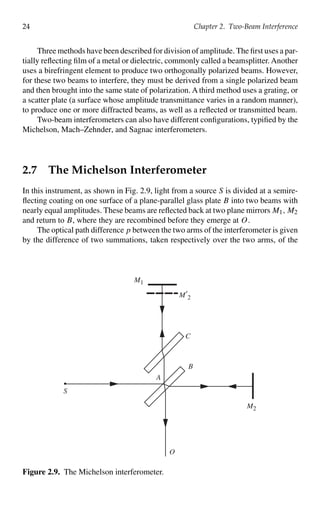 Optical interferometry 2nd Edition P. Hariharan | PDF