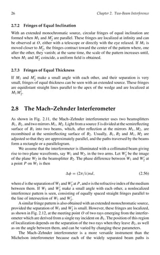 Optical interferometry 2nd Edition P. Hariharan | PDF