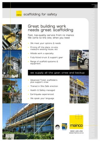 Scaffold Services