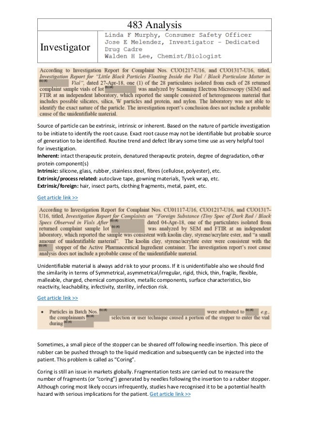 Us fda 483 observations 2019 pdf picture