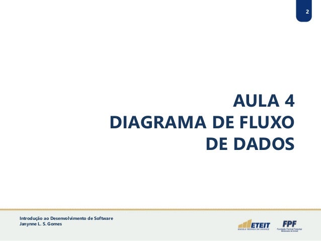 Diagramas De Fluxo De Dados