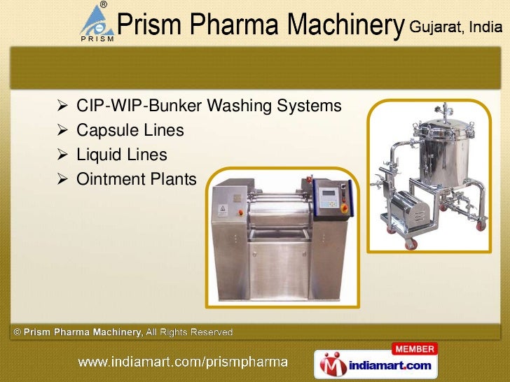 Prism Pharma Machinery Gujarat India