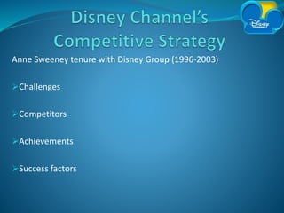SM Disney Channel's Competitive Strategy Presentation | PPTX