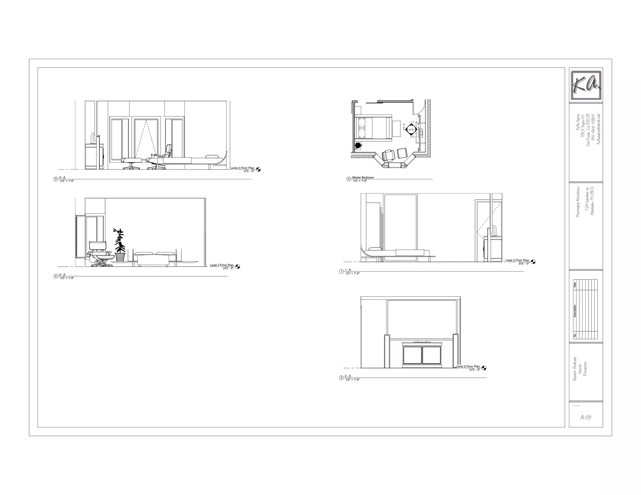 master bedroom elevations | PDF | Drawing and Sketching | Arts and Crafts