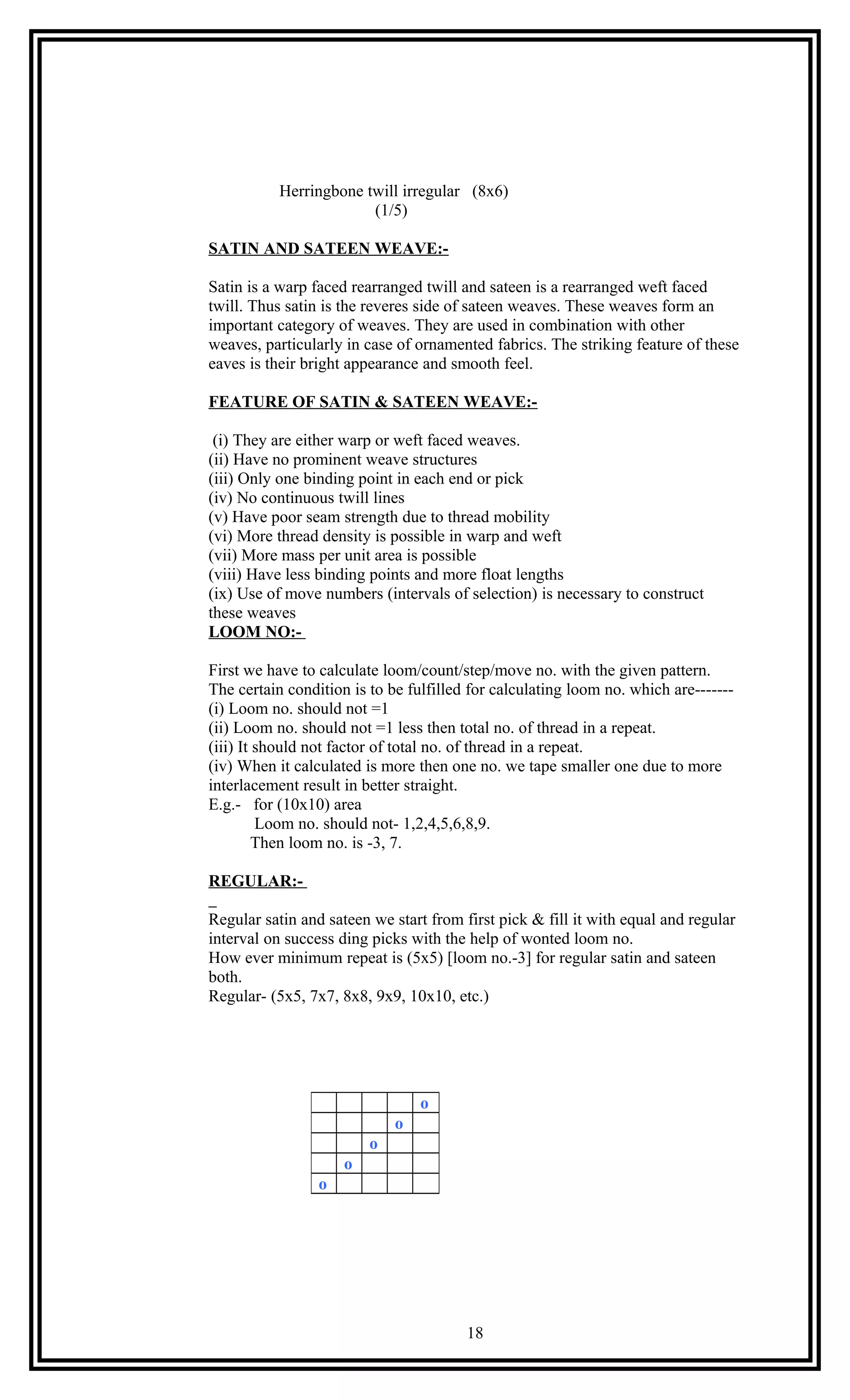 fabric structure & analysis. | DOC