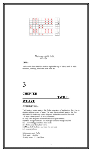 fabric structure & analysis. | DOC