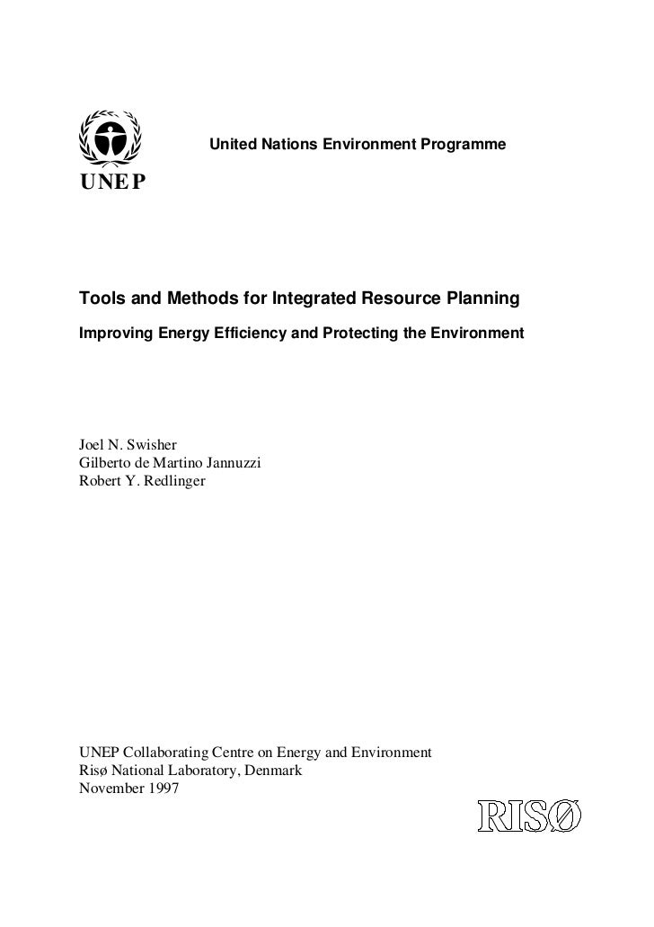 Environmental And Resource Efficiency Improvement Plan