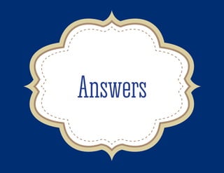 Answers
 