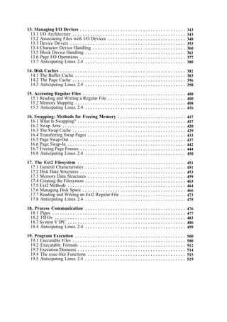 Understanding The Linux Kernel 1st Edition Daniel Pierre Bovet | PDF