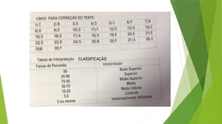 CLASSIFICAÇÃO
 