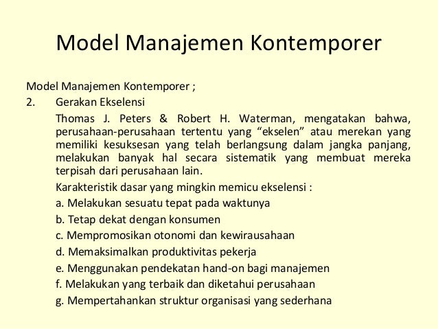 48697359 Modul 12 Tm Manajemen Kontemporer