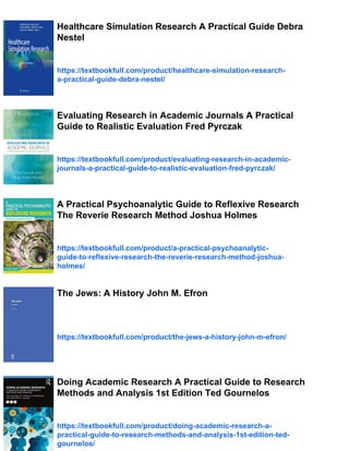 Action Research in Education A Practical Guide Sara Efrat Efron | PDF