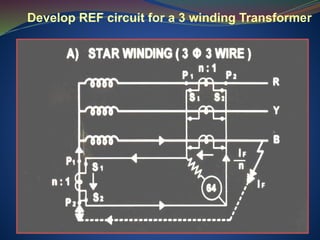 Develop REF circuit for a 3 winding Transformer
 