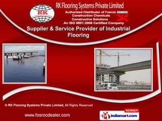 Supplier & Service Provider of Industrial
                Flooring
 