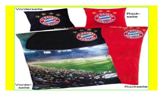 FC Bayern M/ünchen Bettw/äsche Allianz Arena