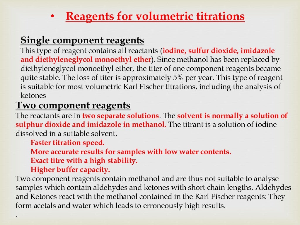 Karl Fischer titration,principle,apparatus, titration types,Endpoint