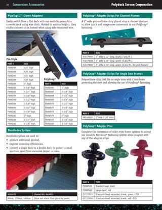 Polydeck Pin 2015-Vol-10-Polydeck-Product-Catalog | PDF