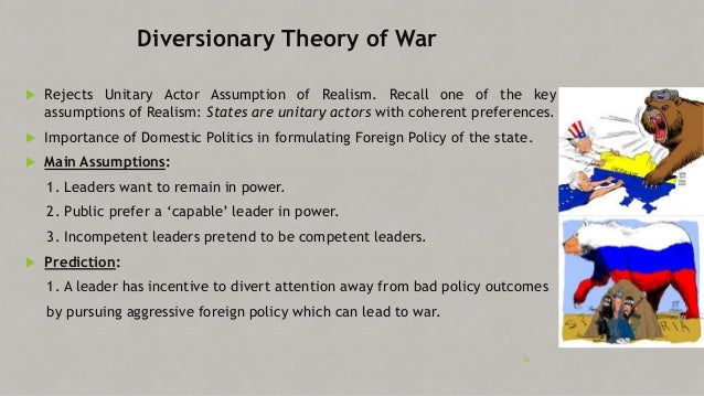diversionary way of thinking regarding war diversionary way of thinking about war