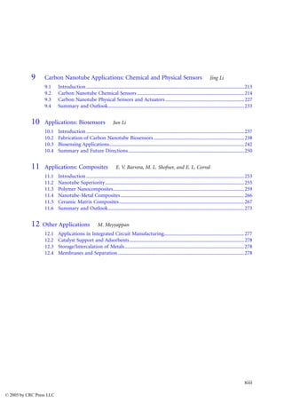 Carbon Nanotubes Science And Applications 1st Edition M Meyyappan | PDF