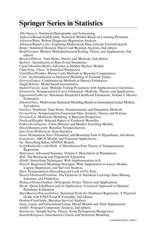 Information Criteria And Statistical Modeling Sadanori Konishi | PDF